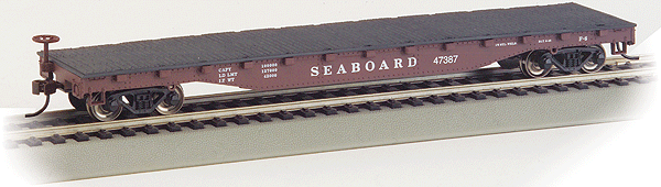 52' Flatcar - Ready to Run - Silver Series(R) -- Seaboard