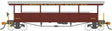 Open-Sided Excursion Car w/Seats - Ready to Run - Silver Series(R) -- Cumbres & Toltec Scenic Railroad #9619