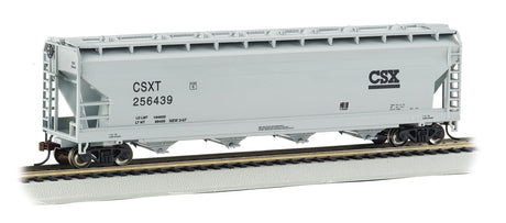 Silver Series(R) 56' ACF Center-Flow Covered Hopper - Ready to Run -- CSX Transportation #256439 (gray)
