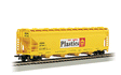 56' ACF Center-Flow Covered Hopper - Ready to Run - Silver Series(R) -- Shell Oil Company - Chemical Plastics SCPX-1