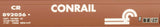 56' ACF Center-Flow Covered Hopper - Ready to Run - Silver Series(R) -- Conrail (Boxcar Red, white)-3