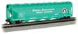 56' 4-Bay Center-Flow Hopper - Ready to Run - Silver Series(R) -- Great Northern #27429 (Glacier Green)