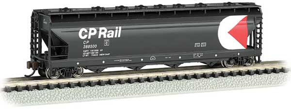 56' 4-Bay Center-Flow Hopper - Ready to Run - Silver Series(R) -- Canadian Pacific #388511