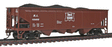 40' Quad Hopper - Ready to Run - Silver Series(R) -- Rock Island-1