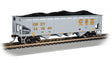 40' Quad Hopper - Ready to Run - Silver Series(R) -- CSX (gray, yellow)
