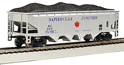 40' Quad Hopper - Ready to Run - Silver Series(R) -- Napierville Junction