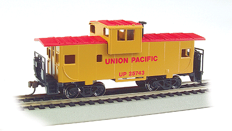 36' Wide-Vision Caboose - Ready to Run - Silver Series(R) -- Union Pacific-1