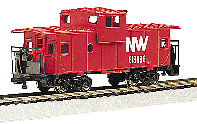 36' Wide-Vision Caboose -- Norfolk & Western