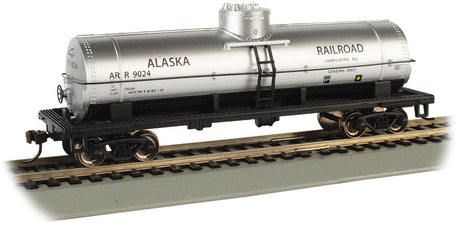 40' Single-Dome Tank Car - Ready to Run - Silver Series(R) -- Alaska Railroad #9024