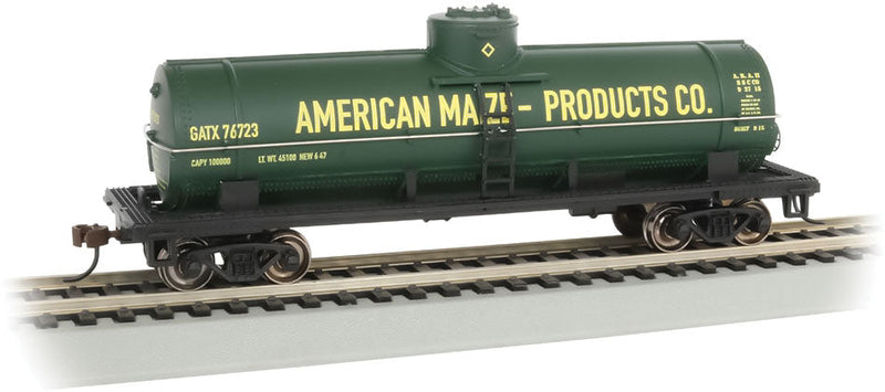 40' Single-Dome Tank Car - Ready to Run - Silver Series(R) -- American Maize Products