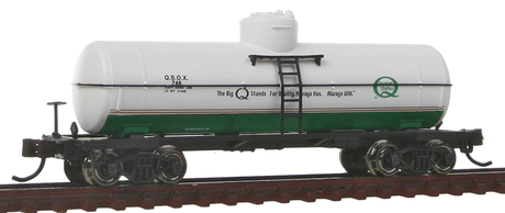 ACF 36' 6" 10,000-Gallon Tank Car - Ready to Run - Silver Series(R) -- Quaker State-1