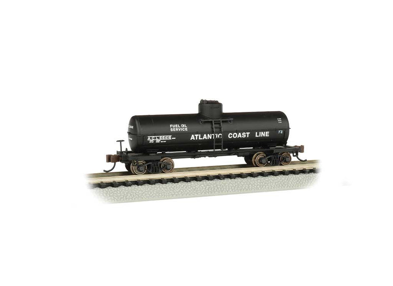 ACF 36' 6" 10,000-Gallon Tank Car - Ready to Run - Silver Series(R) -- Atlantic Coast Line #66416 (black, Diesel Fuel Service)