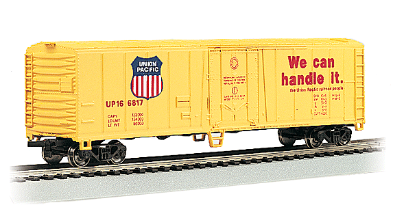 50' Steel Mechanical Reefer - Ready to Run - Silver Series(R) -- Union Pacific