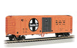 50' Steel Mechanical Reefer - Ready to Run - Silver Series(R) -- Santa Fe #56252 (orange, black)