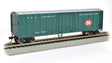 50' Steel Mechanical Reefer - Ready to Run - Silver Series(R) -- Railway Express Agency 7763 (green, red)