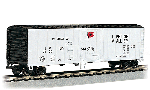 50' Steel Mechanical Reefer - Ready to Run - Silver Series(R) -- Lehigh Valley