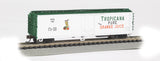 ACF 50' Steel Mechanical Reefer (2012 Version) - Ready to Run -- Tropicana Orange Juice TPIX #742 (white, green, orange; Girl Logo)-2