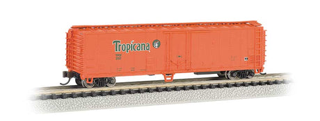 ACF 50' Steel Mechanical Reefer - Ready to Run -- Tropicana (2012 Version, orange)