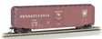 50' Plug-Door Boxcar - Ready to Run - Silver Series(R) -- Pennsylvania Railroad 21008 (Tuscan, Shadow Keystone)