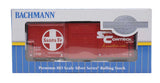 40' Steel Hi-Cube, Sliding-Door Boxcar - Ready-to-Run -- Atchison, Topeka & Santa Fe #14044 (red, black, white; Shock Control Graphic-5