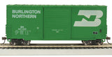 40' Steel Hi-Cube, Sliding-Door Boxcar - Ready-to-Run -- Burlington Northern #281480 (Cascade Green, white; Large Logo, Lettering)-2