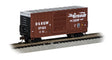 40' Hi-Cube Boxcar - Ready to Run -- Denver & Rio Grande Western #67422 (Boxcar Red, black, white; Flying Grande)