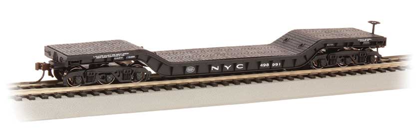 52' Depressed-Center Flatcar - Ready-to-Run - Silver Series(R) -- New York Central #498991