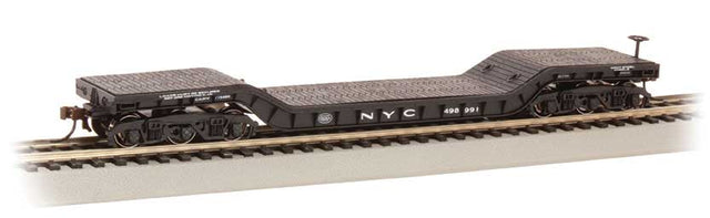 52' Depressed-Center Flatcar - Ready-to-Run - Silver Series(R) -- New York Central #498991