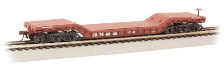 52' Depressed-Center Flatcar - Ready-to-Run - Silver Series(R) -- Conrail #766048