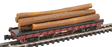 ACF 40' Log Car -- 1906-1935 Version-1