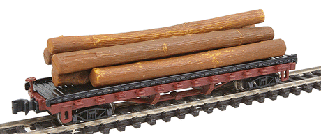 ACF 40' Log Car -- 1906-1935 Version-1