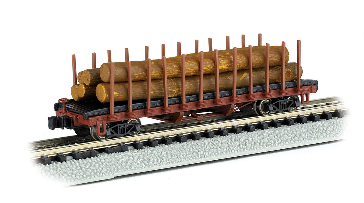 ACF 40' Log Car -- 1906-1935 Version-2