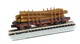 ACF 40' Log Car -- 1935-1960 Version-2