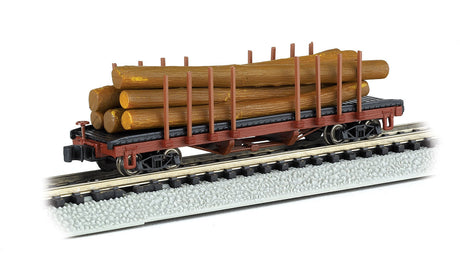 ACF 40' Log Car -- 1935-1960 Version-2