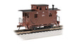 4-Wheel Wood Bobber Caboose - Ready to Run - Silver Series(R) -- East Broad Top #28 (Boxcar Red)