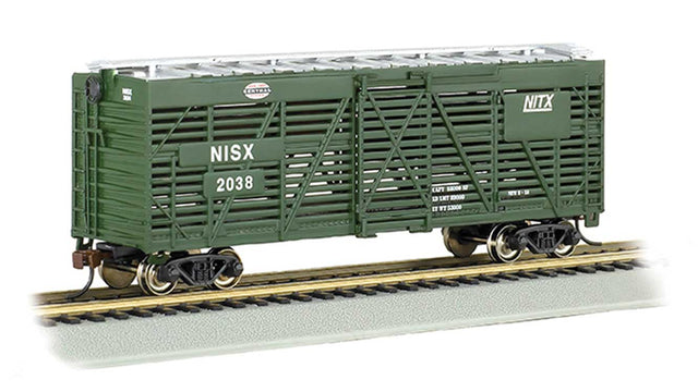 40' Stock Car - Ready to Run - Silver Series(R) -- New York Central 2038 (green)