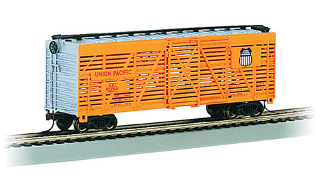 40' Stock Car - Ready to Run - Silver Series(R) -- Union Pacific #47754 (Armour Yellow, silver)