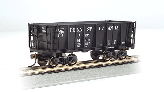 Ore Car - Ready to Run - Silver Series(R) -- Pennsylvania Railroad (black)-1