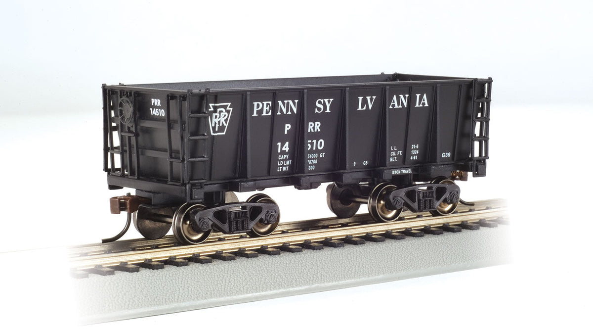 Ore Car - Ready to Run - Silver Series(R) -- Pennsylvania Railroad (black)-2