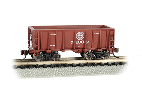 Ore Car - Flat-Bottom - Ready to Run -- Duluth, Missabe & Iron Range #71302 (Mineral Red)