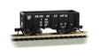 Flat-Bottom Ore Car - Ready to Run -- Pennsylvania Railroad #14514 (black)