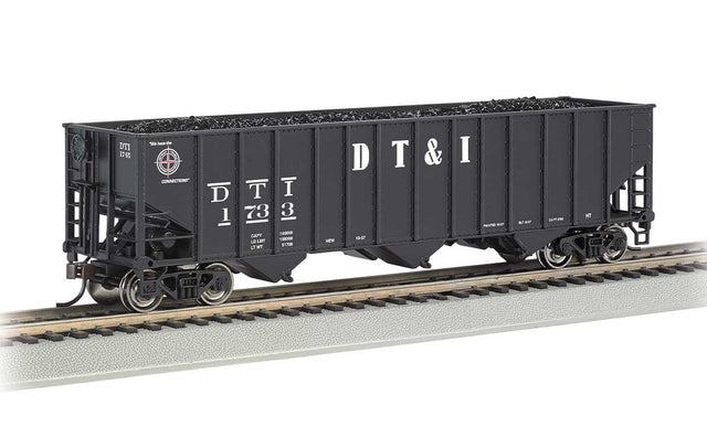 Bethlehem Steel 3-Bay 100-Ton Open Hopper - Ready to Run - Silver Series(R) -- Detroit, Toledo & Ironton #1733