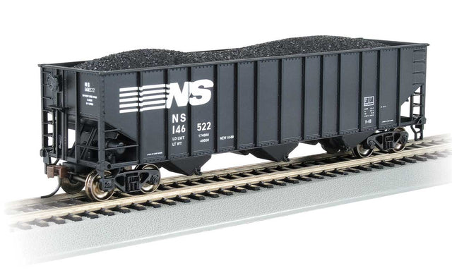 Bethlehem Steel 3-Bay 100-Ton Open Hopper - Ready to Run - Silver Series(R) -- Norfolk Southern #146522