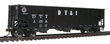 Bethlehem Steel 3-Bay 100-Ton Open Hopper - Ready to Run - Silver Series(R) -- Detroit, Toledo & Ironton-1