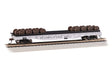 52' Wheel Flatcar with Load - Ready to Run -- Pennsylvania Railroad #491311 (gray, black)