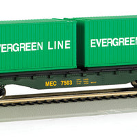 Flatcar w/Container Load -- Maine Central