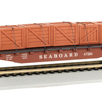 Flatcar w/Crated Load -- Seaboard System