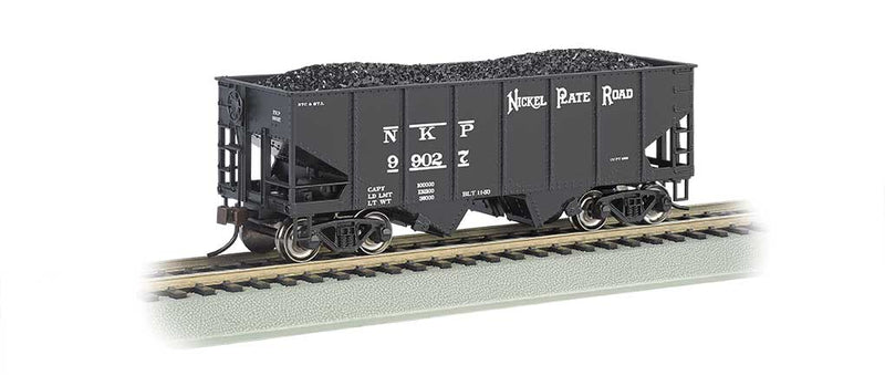 USRA 55-Ton Outside-Braced Hopper w/Load - Ready to Run - Silver Series(R) -- Nickel Plate Road #99027 (black)