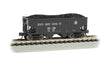 USRA 55-Ton 2-Bay Open Hopper w/Load - Ready to Run - Silver Series(R) -- Baltimore & Ohio #723046 (black, Capitol Dome Logo)