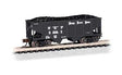USRA 55-Ton 2-Bay Open Hopper with Load - Ready to Run -- Nickel Plate Road 99027 (black)